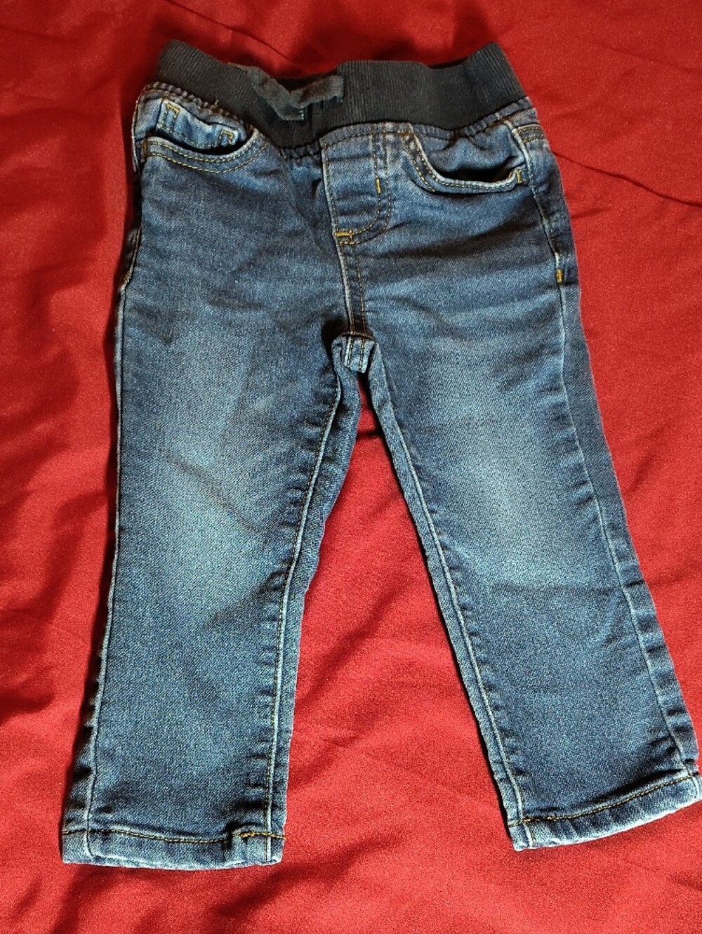 Lot of 10 Baby Girl Clothes Size 18 Months – Tops, Dresses, Denim & Sleepwear - Picture 5 of 13